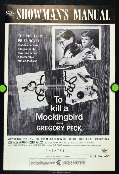 To Kill a Mockingbird Pressbook  001