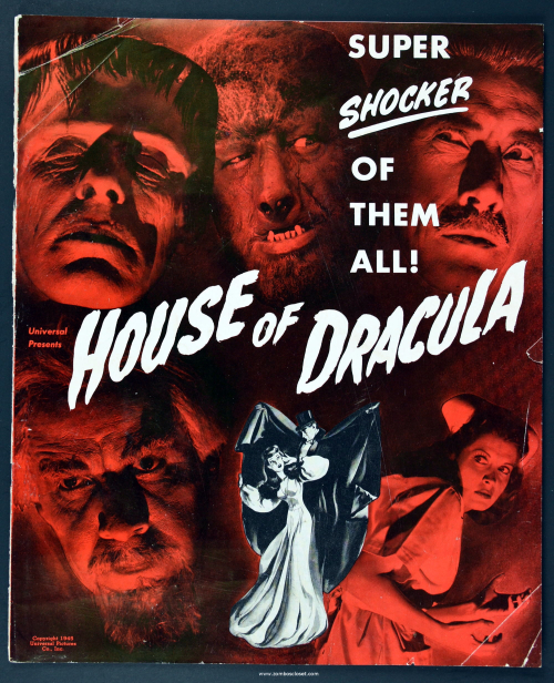 House of Dracula Pressbook 001