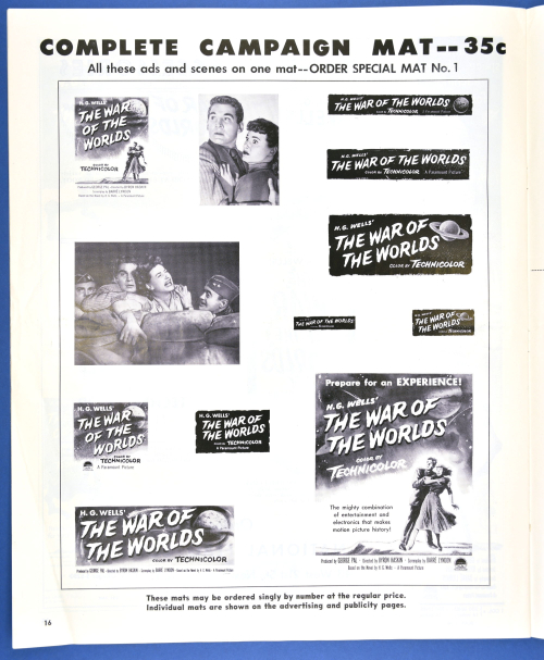 War of the Worlds Pressbook14