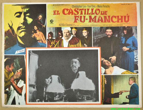 Castle of fu manchu lobby card 02