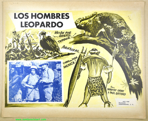 The Leopard Men Lobby Card 01