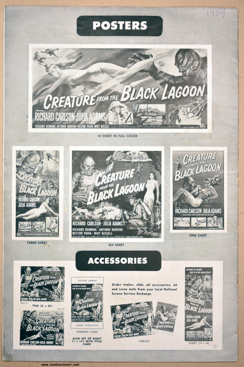 Creature from the Black Lagoon Pressbook 09