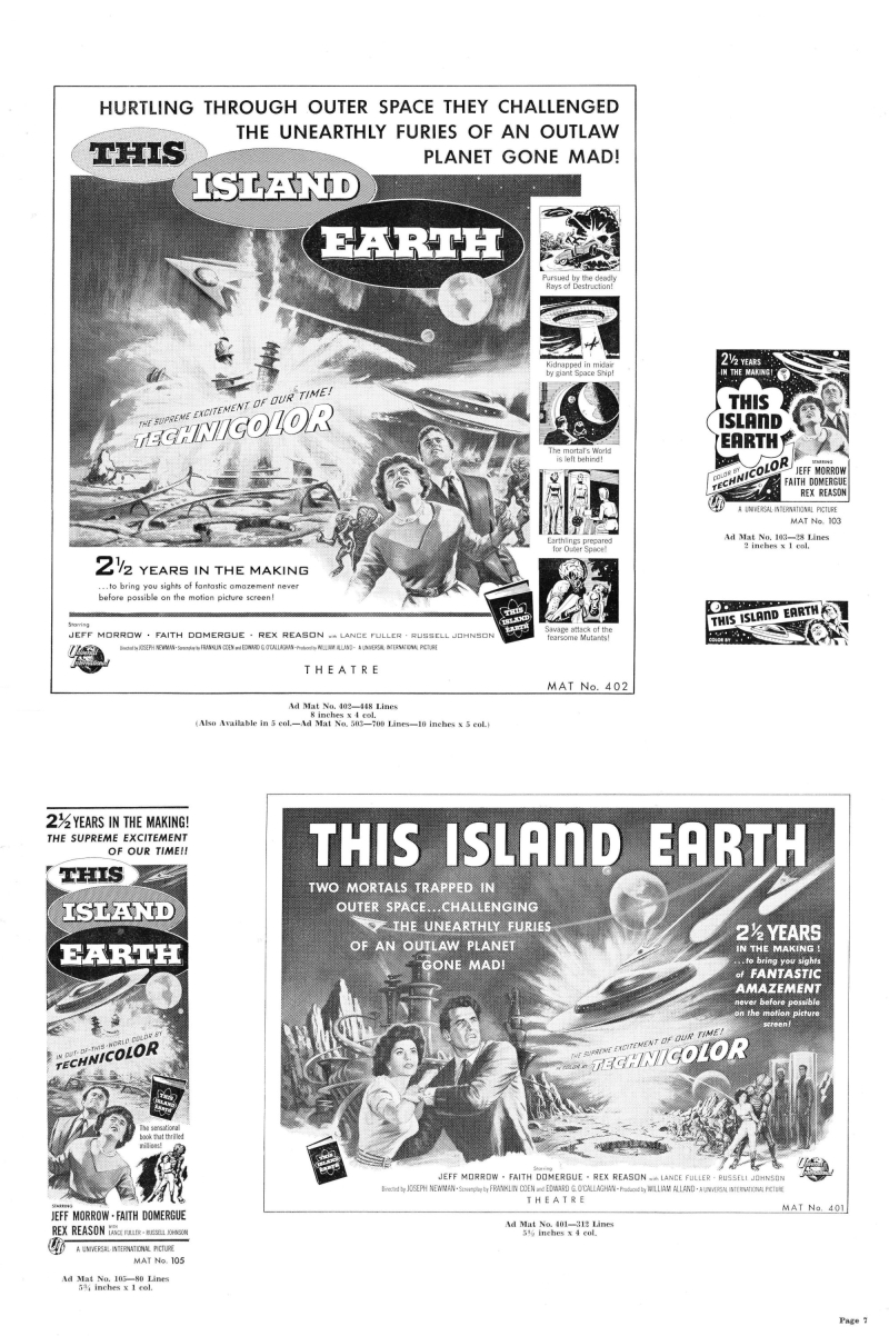 This Island Earth Pressbook 1