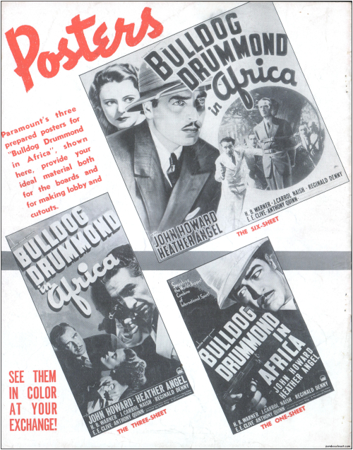 Bulldog Drummond in Africa Pressbook009