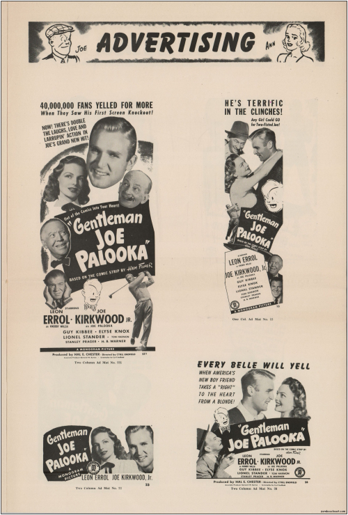 Gentleman Joe Palooka Pressbook06