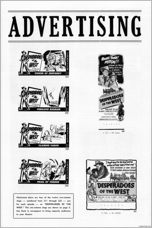 Desperadoes of the West Pressbook01