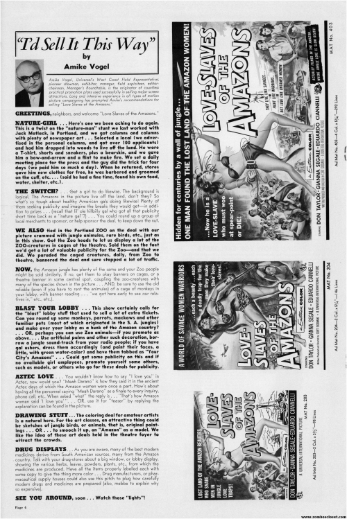 Slaves of the Amazon Pressbook 01