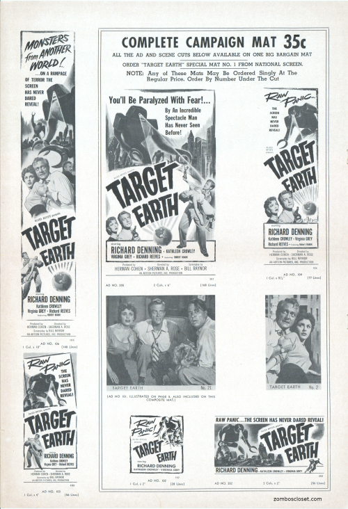 Target Earth Pressbook 01