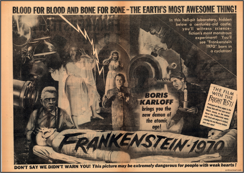 Frankenstein 1970 Theater Herald 03